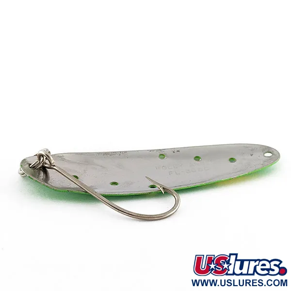  Holey Angel FL-3000 UV, нікель/зелений UV, 7 г, блесна коливалка (колебалка) #23228