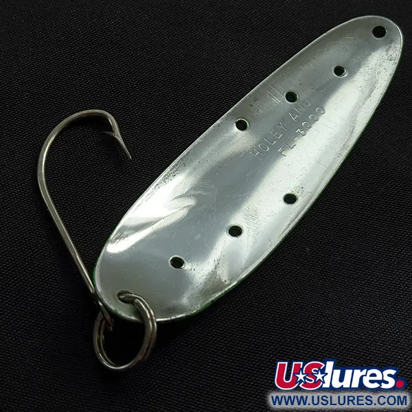  Holey Angel FL-3000 UV, нікель/зелений UV, 7 г, блесна коливалка (колебалка) #23228