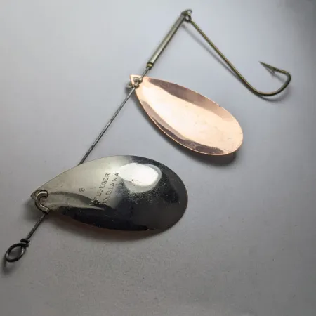 Pflueger Indiana Tandem Spinner, нікель/мідь, 14 г, блешня оберталка (вертушка) #23235