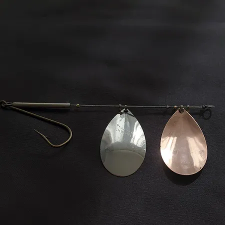 Pflueger Indiana Tandem Spinner, нікель/мідь, 14 г, блешня оберталка (вертушка) #23235