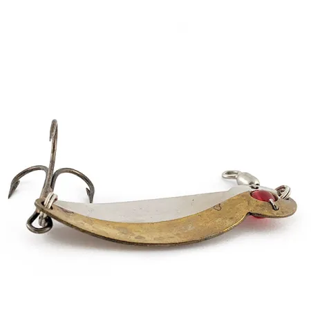 Gibbs One Eye Wiggler, нікель/латунь/червоне око, 14 г, блесна коливалка (колебалка) #23240