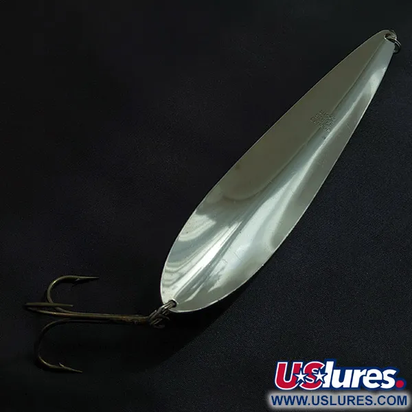  Lucky Strike Canoe Wobbler, нікель/червоний/білий, 45 г, блесна коливалка (колебалка) #23241