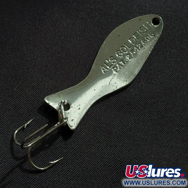  Al's gold fish, нікель, 7 г, блесна коливалка (колебалка) #23250