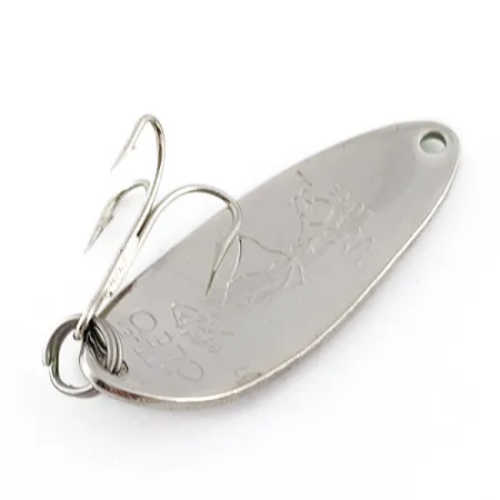 Seneca Little Cleo (Hula Girl), нікель/зелений, 10 г, блесна коливалка (колебалка) #23255