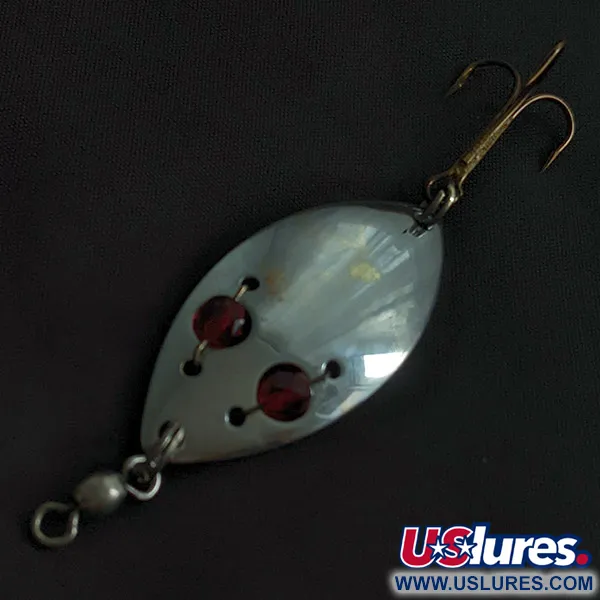 Hofschneider Red Eye Junior, нікель/червоні очі, 7 г, блесна коливалка (колебалка) #23266