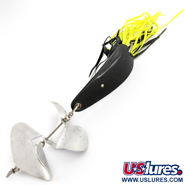  Strike King Timber King Weedless Spoon Buzz, чорний/жовтий, 14 г, блесна коливалка (колебалка) #23269