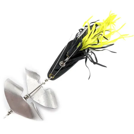 Strike King Timber King Weedless Spoon Buzz, чорний/жовтий, 14 г, блесна коливалка (колебалка) #23269