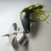  Strike King Timber King Weedless Spoon Buzz, чорний/жовтий, 14 г, блесна коливалка (колебалка) #23269