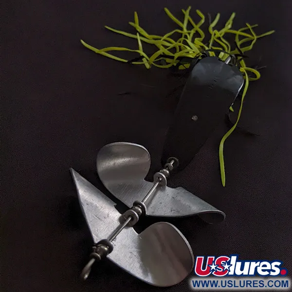  Strike King Timber King Weedless Spoon Buzz, чорний/жовтий, 14 г, блесна коливалка (колебалка) #23269