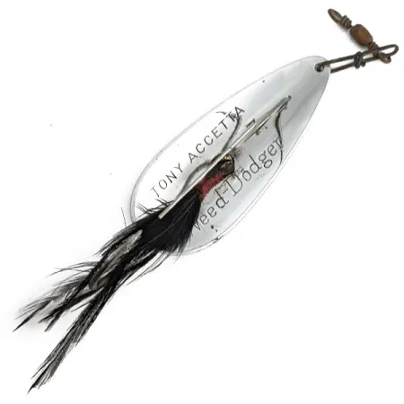 Tony Accetta Weed Doger, нікель, 21 г, блесна коливалка (колебалка) #23270
