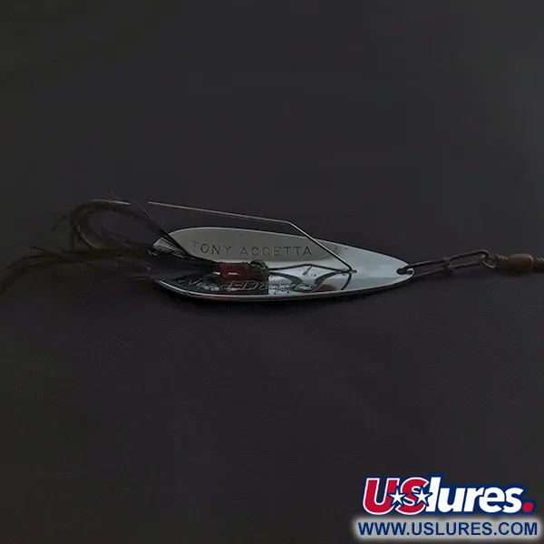  Tony Accetta Weed Doger, нікель, 21 г, блесна коливалка (колебалка) #23270