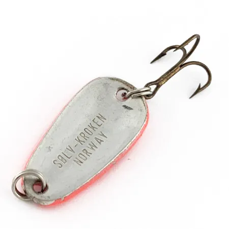 Sølvkroken, hot pink/silver UV, 7 г, блесна коливалка (колебалка) #23271