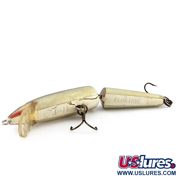 Rapala Jointed J-11 (Finland), S (Silver), 9 г, воблер #23283
