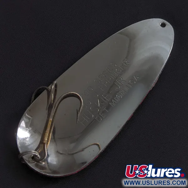 Eppinger Dardevle Huskie Junior 700 series, нікель/червоний, 58 г, блесна коливалка (колебалка) #23288