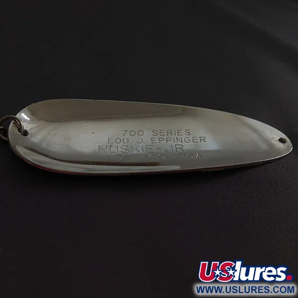 Eppinger Dardevle Huskie Junior 700 series, нікель/червоний, 58 г, блесна коливалка (колебалка) #23288