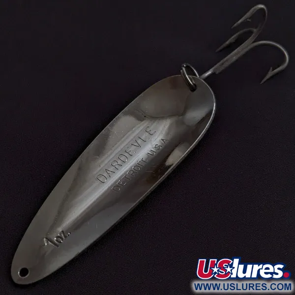 Eppinger Dardevle Detroit, Black Devle, 28 г, блесна коливалка (колебалка) #23289