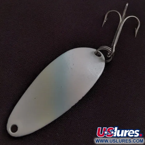 Seneca Little Cleo (Hula Girl), нікель/білі перли, 10 г, блесна коливалка (колебалка) #23293