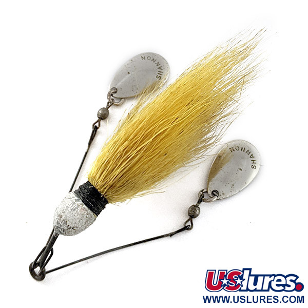 Jamison Shannon Twin Spinner , нікель, 11 г, блешня оберталка (вертушка) #23298
