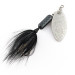 Yakima Bait Worden's Original Rooster Tail, нікель, 2,6 г, блешня оберталка (вертушка) #23302