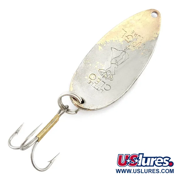 Seneca Little Cleo (Hula Girl), нікель/золото, 14 г, блесна коливалка (колебалка) #23305
