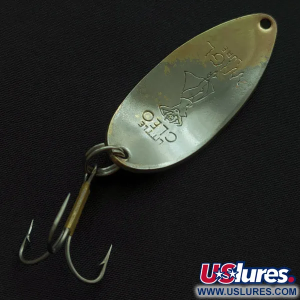 Seneca Little Cleo (Hula Girl), нікель/золото, 14 г, блесна коливалка (колебалка) #23305