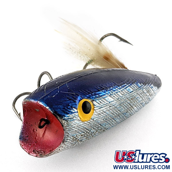  Herter's popper, silver/blue, 10 г, воблер #23313