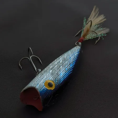 Herter's popper, silver/blue, 10 г, воблер #23313