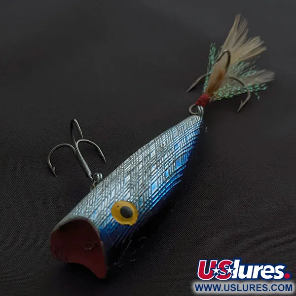  Herter's popper, silver/blue, 10 г, воблер #23313