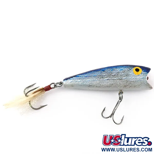  Herter's popper, silver/blue, 10 г, воблер #23313