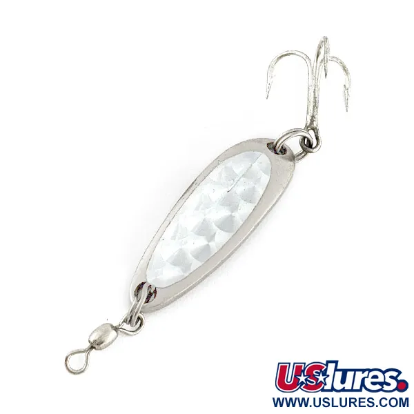 Luhr Jensen Krocodile, нікель, 9 г, блесна коливалка (колебалка) #23323