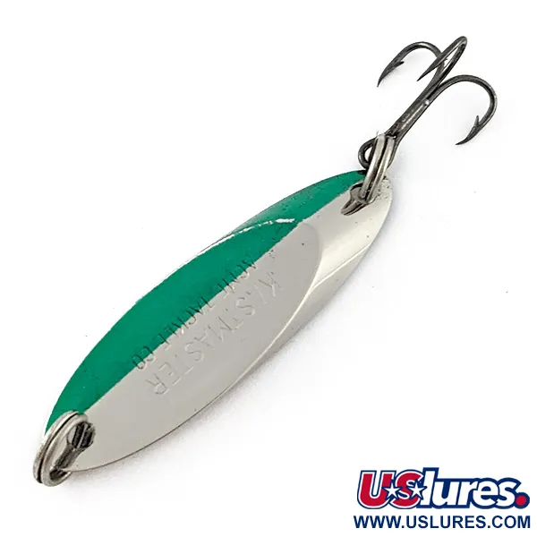Acme Kastmaster, нікель/зелений, 7 г, блесна коливалка (колебалка) #23327