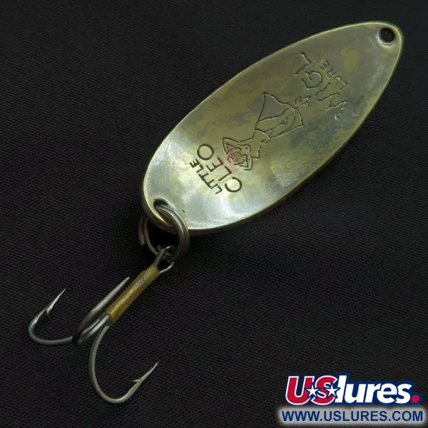 Seneca Little Cleo (Hula Girl), золото, 14 г, блесна коливалка (колебалка) #23333