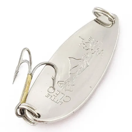 Seneca Little Cleo (Hula Girl), нікель/червоний, 14 г, блесна коливалка (колебалка) #23334