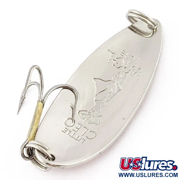 Seneca Little Cleo (Hula Girl), нікель/червоний, 14 г, блесна коливалка (колебалка) #23334