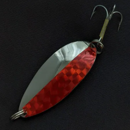 Seneca Little Cleo (Hula Girl), нікель/червоний, 14 г, блесна коливалка (колебалка) #23334