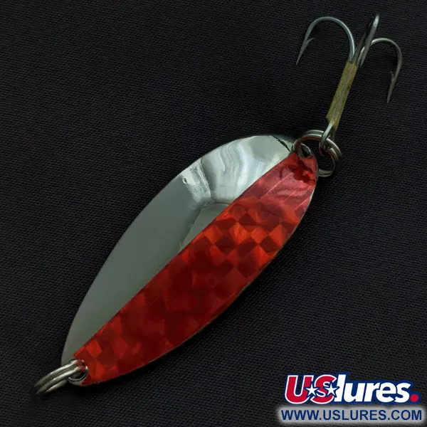 Seneca Little Cleo (Hula Girl), нікель/червоний, 14 г, блесна коливалка (колебалка) #23334