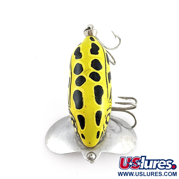  Fred Arbogast Jitterbug yellow (greenish) leopard frog, yellow (greenish) leopard frog, 7 г, воблер #23339