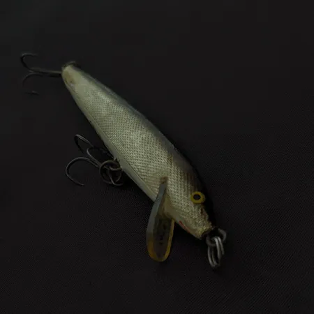 Rapala Original Floater F9 (Finland 1960 -х років), S (Silver), 4 г, воблер #23340