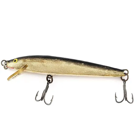 Rapala Original Floater F9 (Finland 1960 -х років), S (Silver), 4 г, воблер #23340
