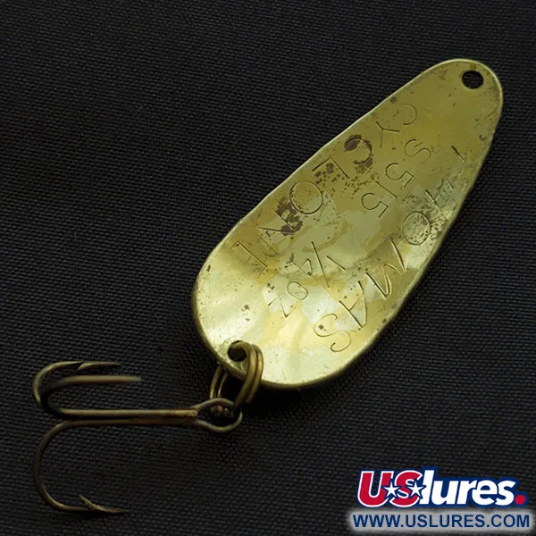  Thomas Cyclone, золото, 7 г, блесна коливалка (колебалка) #23346