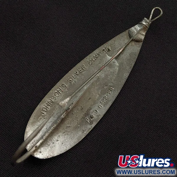  Johnson Silver Minnow незачіпляйка, silver, 14 г, блесна коливалка (колебалка) #23350