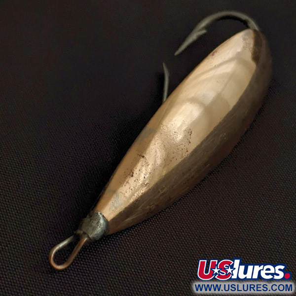  Johnson Silver Minnow незачіпляйка, мідь/срібло, 9 г, блесна коливалка (колебалка) #23351