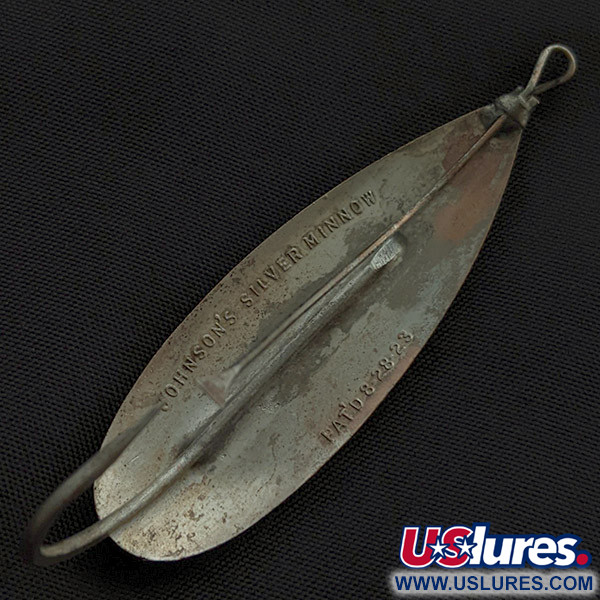  Johnson Silver Minnow незачіпляйка, мідь/срібло, 9 г, блесна коливалка (колебалка) #23351
