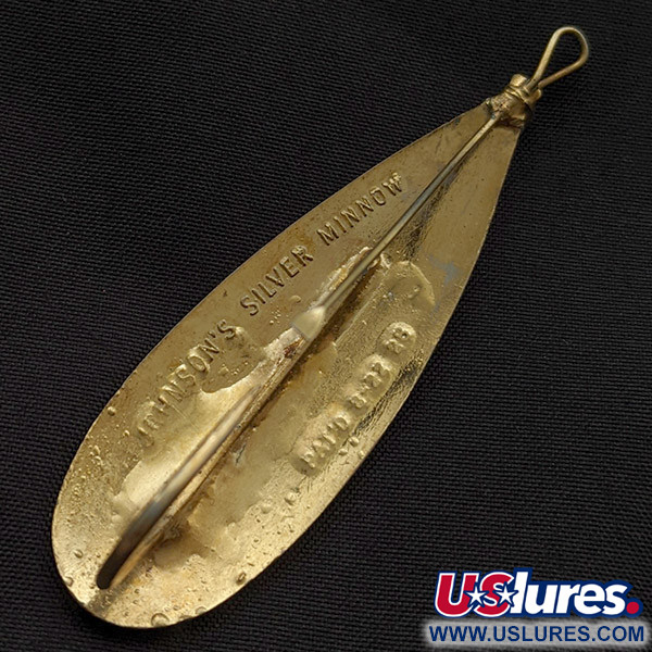  Johnson Silver Minnow незачіпляйка, золото, 14 г, блесна коливалка (колебалка) #23353