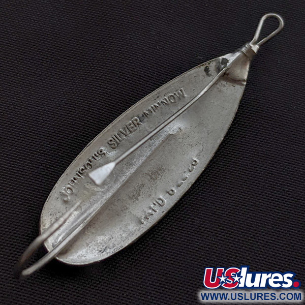  Johnson Silver Minnow незачіпляйка, нікель, 7 г, блесна коливалка (колебалка) #23356