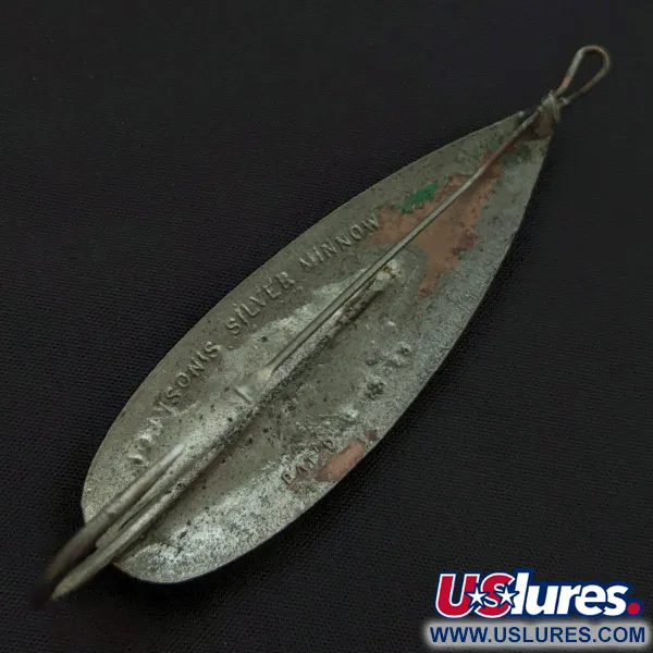  Johnson Silver Minnow незачіпляйка, нікель, 21 г, блесна коливалка (колебалка) #23366