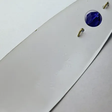 Red Eye Lures Red Eye Evil Eye, білий/синій, 9 г, блесна коливалка (колебалка) #23367