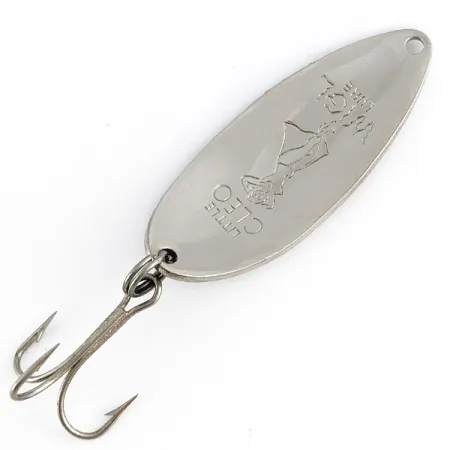 Seneca Little Cleo (Hula Girl), нікель/синій, 14 г, блесна коливалка (колебалка) #23372