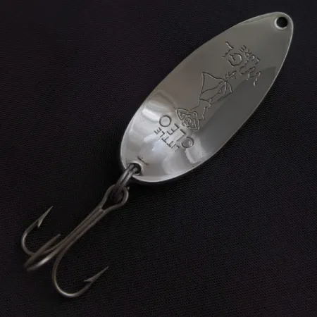 Seneca Little Cleo (Hula Girl), нікель/синій, 14 г, блесна коливалка (колебалка) #23372