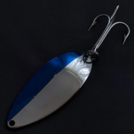 Seneca Little Cleo (Hula Girl), нікель/синій, 21 г, блесна коливалка (колебалка) #23380